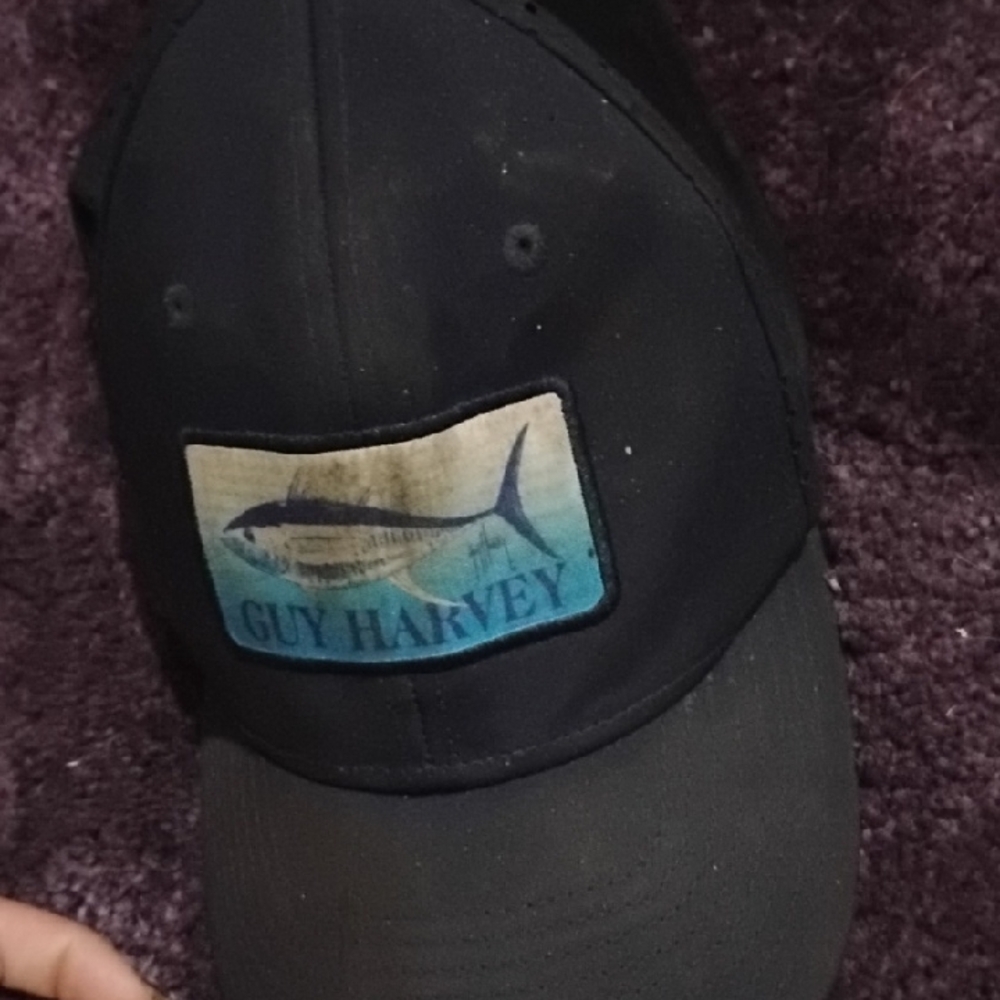 Guy Harvey Black and Blue Cap